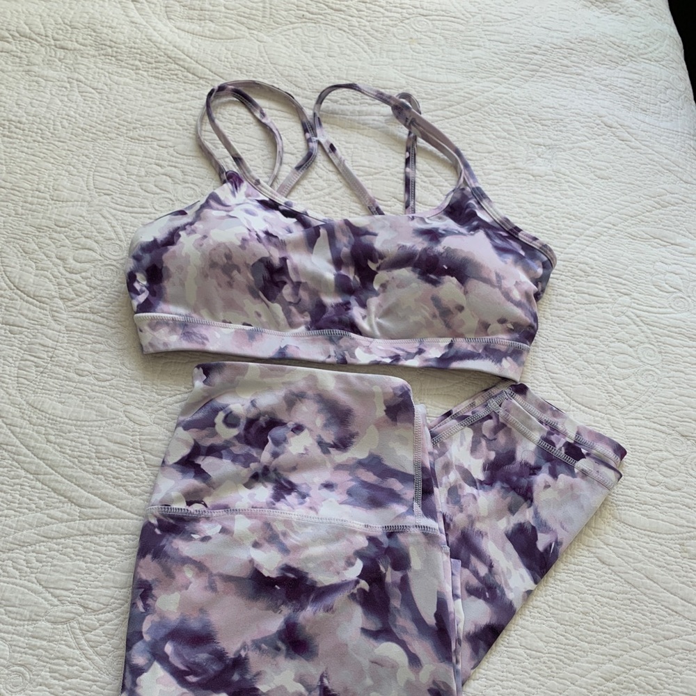Matching yoga outfit